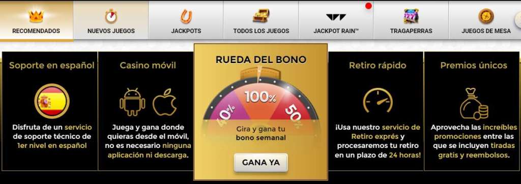 Win Unique Casino Opiniones